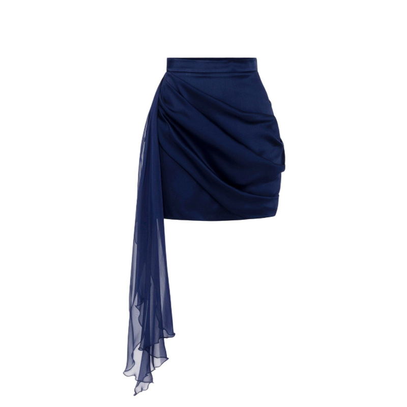 Frauen lassige Rocke Elisabetta Franchi - Rock - blau