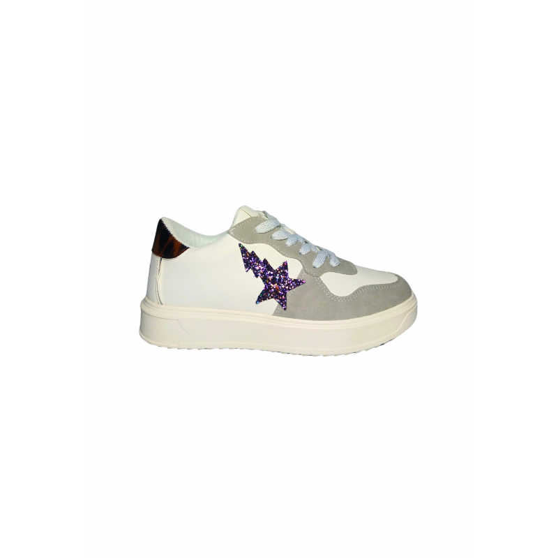 Schuhe fur Damen Twinset Milano Niedrige Sneaker mit Seitenmuster