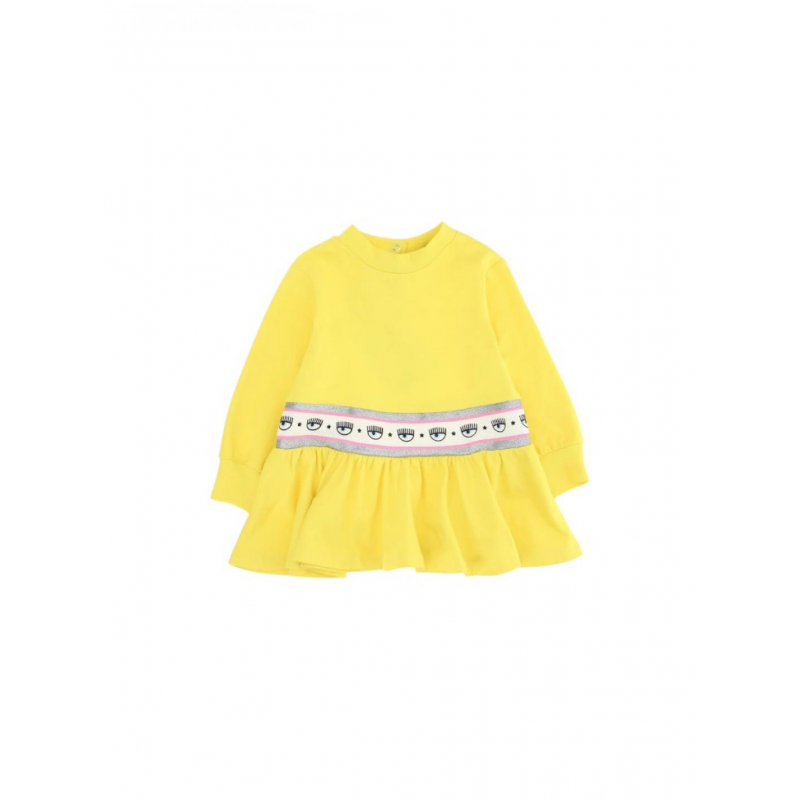 Baby Kleid Chiara Ferragni 530900_0010_GIALLO