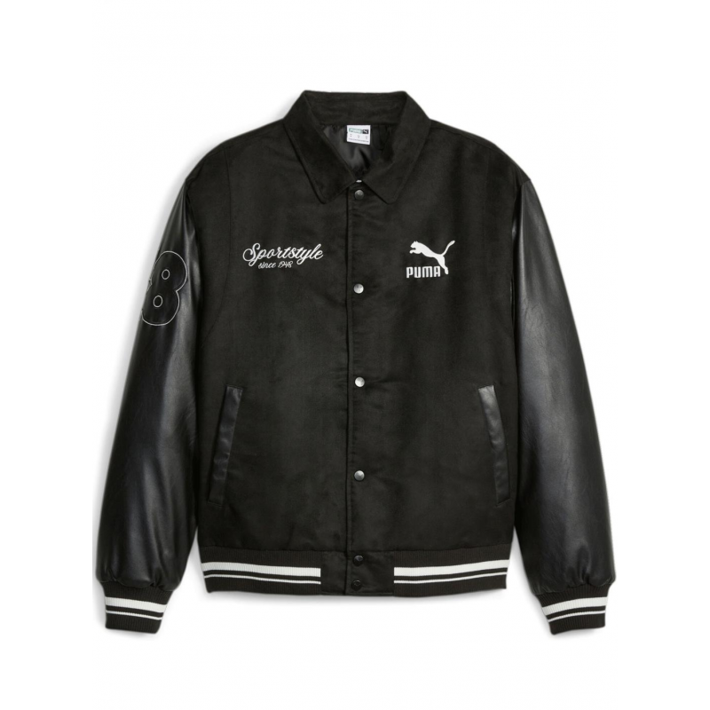 Herrenjacke Puma 621788_varsity_jacket_nero