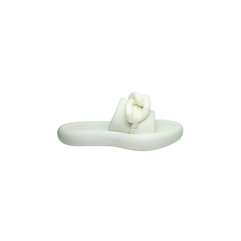 Schuhe fur Damen Stella Mccartney Air Slide Alter Mat White