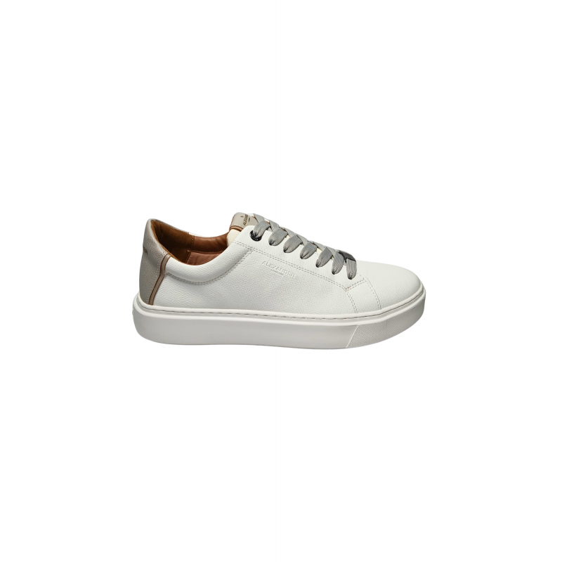 albcldm-9067-wly Alexander Smith Herren weiBes Leder