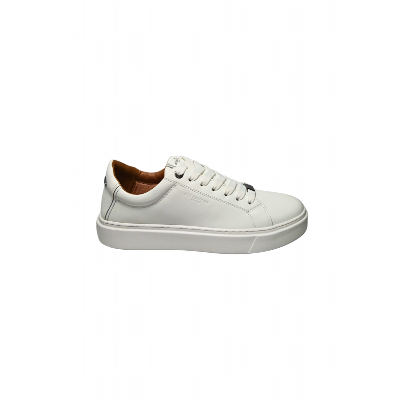 albcldm-9143-twt Alexander Smith Herren weiBes Leder