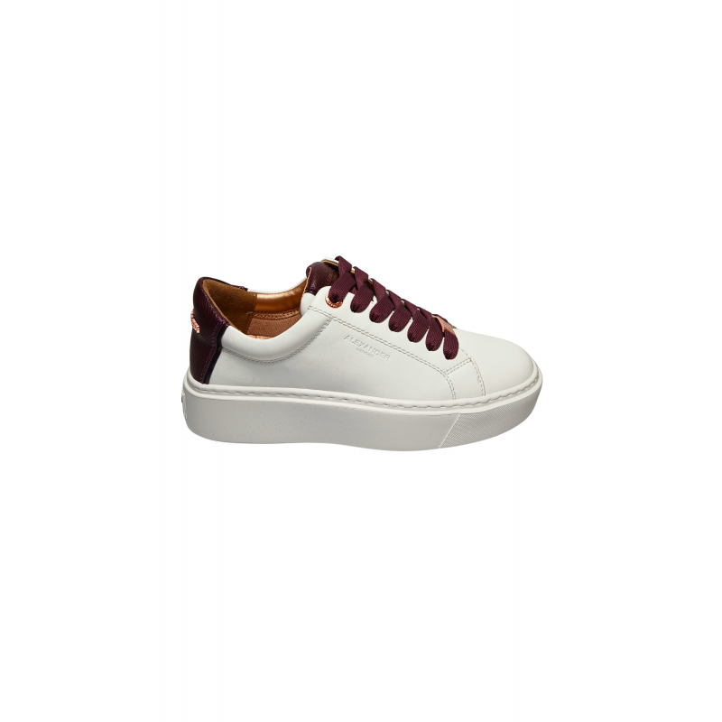 albclhw-8009-wdx Alexander Smith Frauen weiBes Leder
