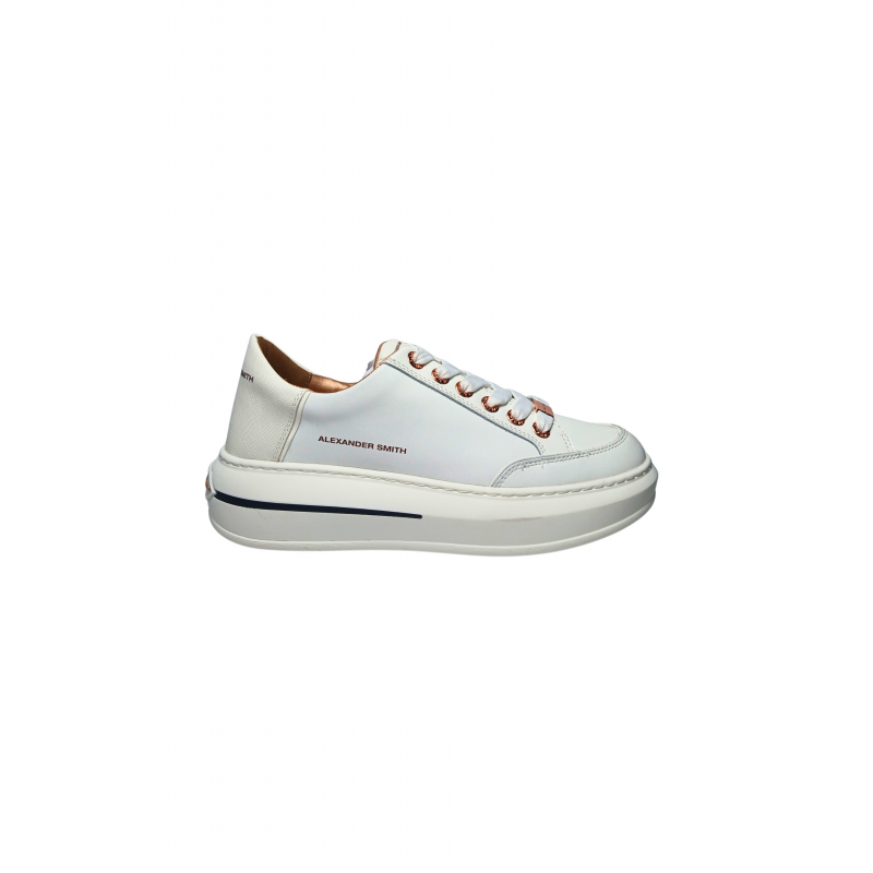 asbblsw-1804-twt Alexander Smith Frauen weiBes Leder