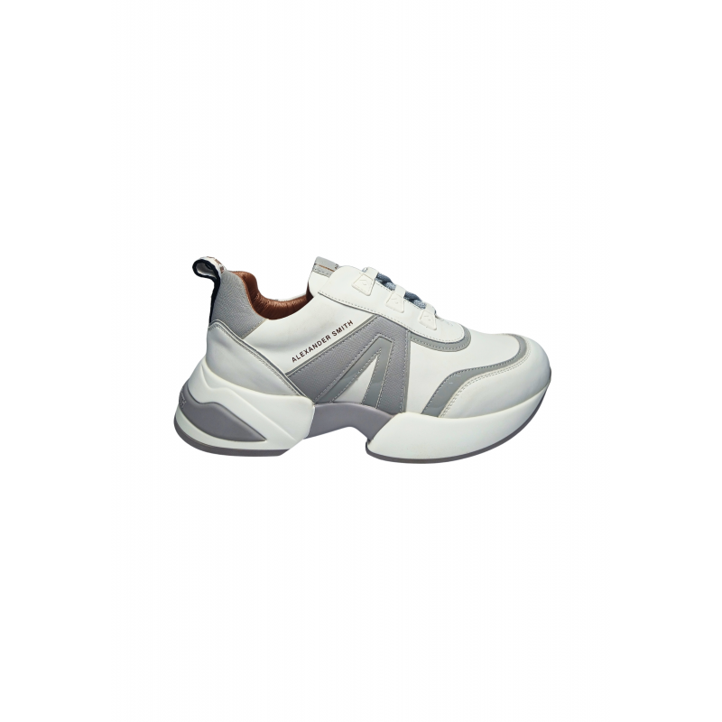 asbbmbw-1007-wlf Alexander Smith Frauen weiBes Leder