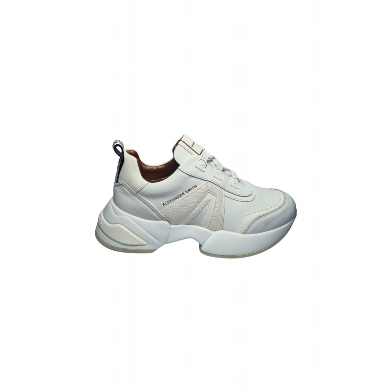 asbbmbw-1008-twt Alexander Smith Frauen weiBes Leder