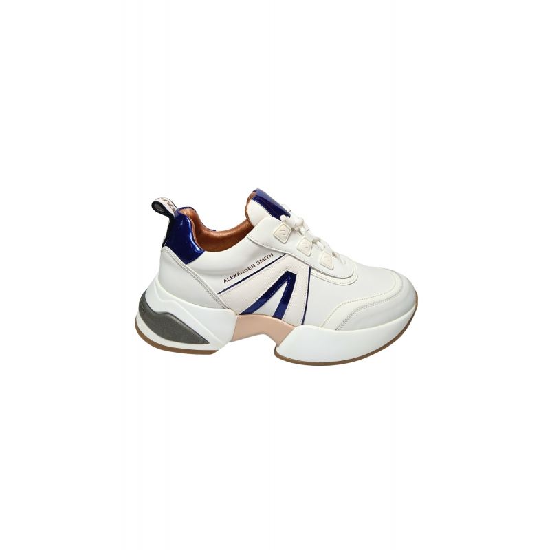 asbbmbw-1143-wbl Alexander Smith Frauen weiBes Leder