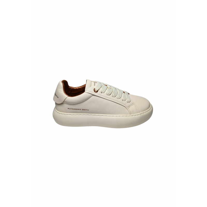 asbbsow-3560-twt Alexander Smith Frauen weiBes Leder