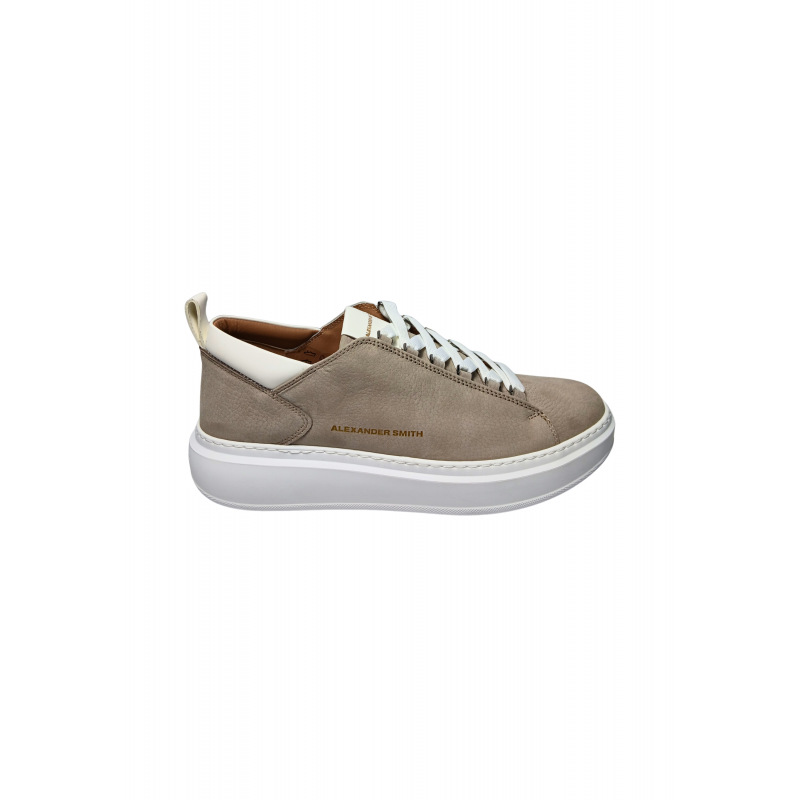 asbbwym-2258-lyw Alexander Smith Herren weiBes Leder