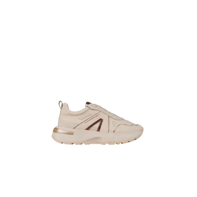 asbclpw-2156-bge Alexander Smith Frau Leder Beige