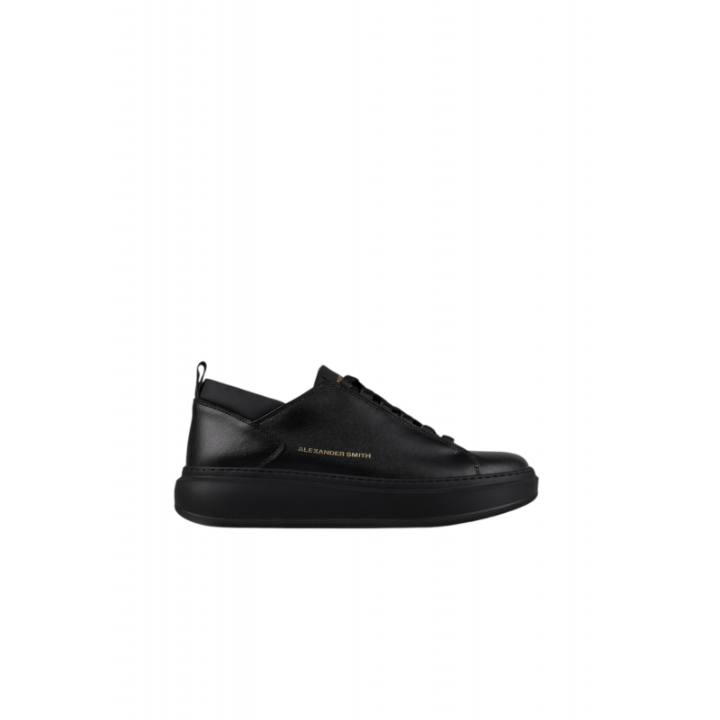 asbcwym-2263-tbk Alexander Smith Herren Leder Schwarz