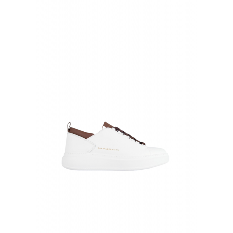 asbcwym-2264-wbo Alexander Smith Herren weiBes Leder
