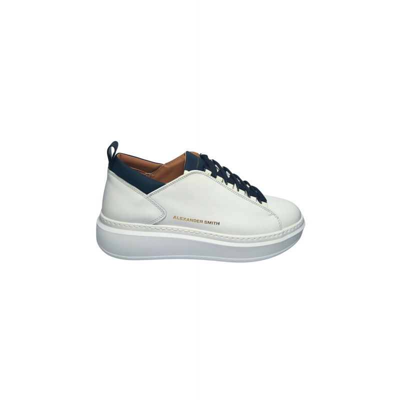 asbcwym-2264-wdg Alexander Smith Herren weiBes Leder