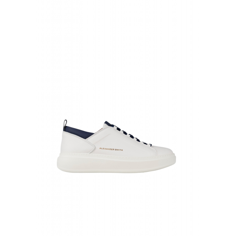 asbcwym-2267-wbl Alexander Smith Herren weiBes Leder