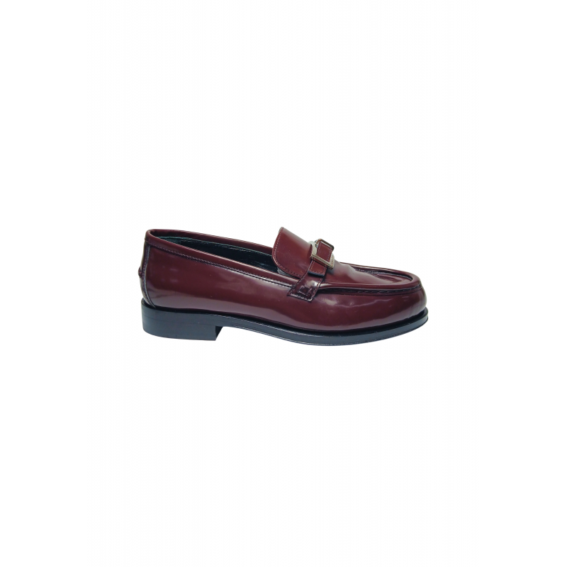 B00080-MMVA11-6024-170 Sergio Rossi Frauen Leder Bordeaux