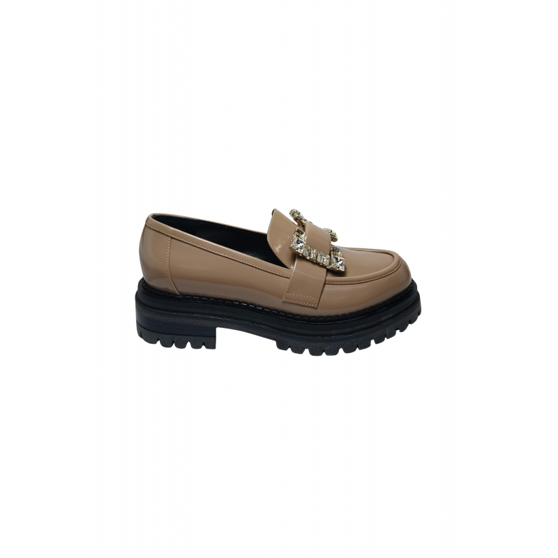 B00090-MMVA11-1504-470 Sergio Rossi Frauen Leder Grau