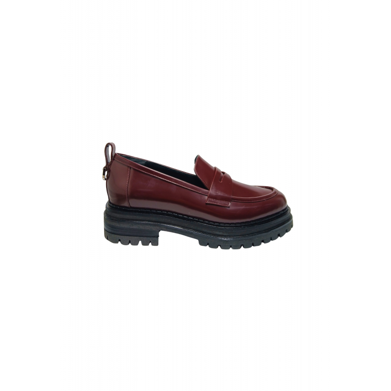 B00100-MMVA11-6024-470 Sergio Rossi Frauen Leder Bordeaux