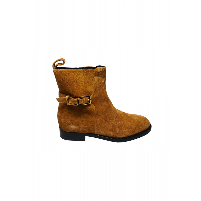 B09490-MCRM13-2180-370 Sergio Rossi Frau Suede Brown