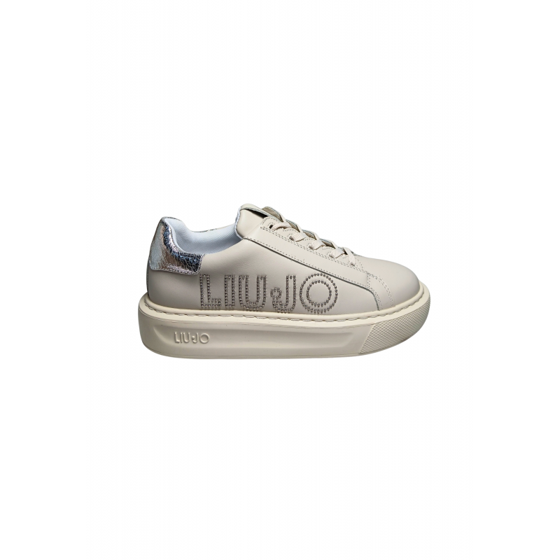 BA2065_PX100 Liujo Frauen Eco-Leder Silber