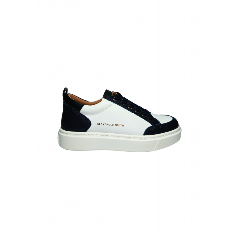 Schuhe fur Herren Alexander Smith Der Mann der Frau Blaues WeiB