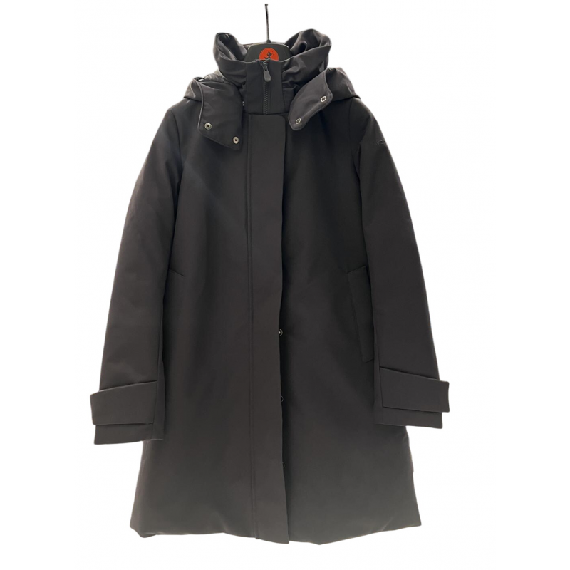 Damenjacke Save The Duck himmelblau schwarz