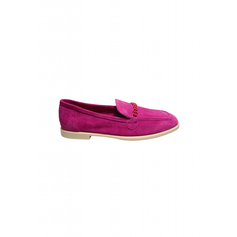 D4E170S1cros7038 Baldinini Shoes Frau Camoscio Fucsia