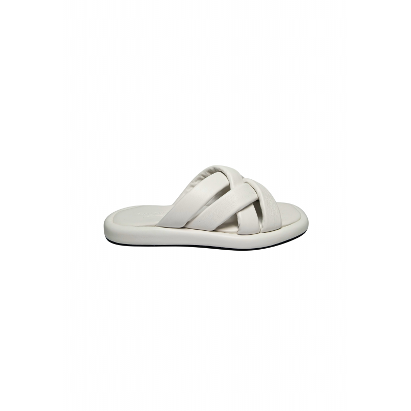 D4F107P2napp9000 Baldinini Shoes Frau weiB