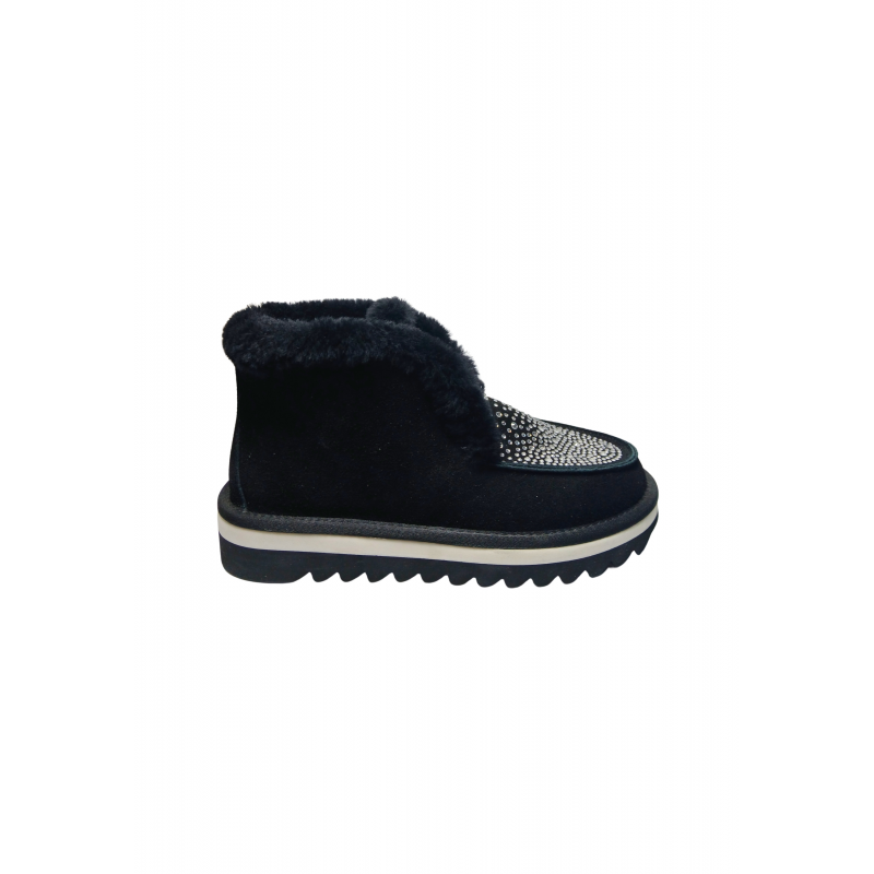 D5B481A1crmo0000 Baldinini Shoes Frauen Wildleder Schwarz