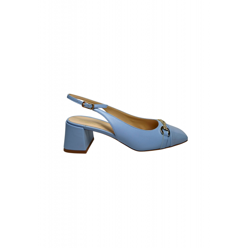 D5F206P4vena1025 Baldinini Shoes Frau Nappa Blau