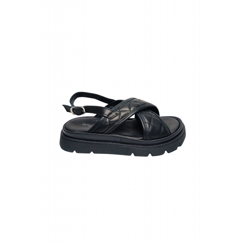 D5F317P3mate0000 Baldinini Shoes Frau Nappa Schwarz
