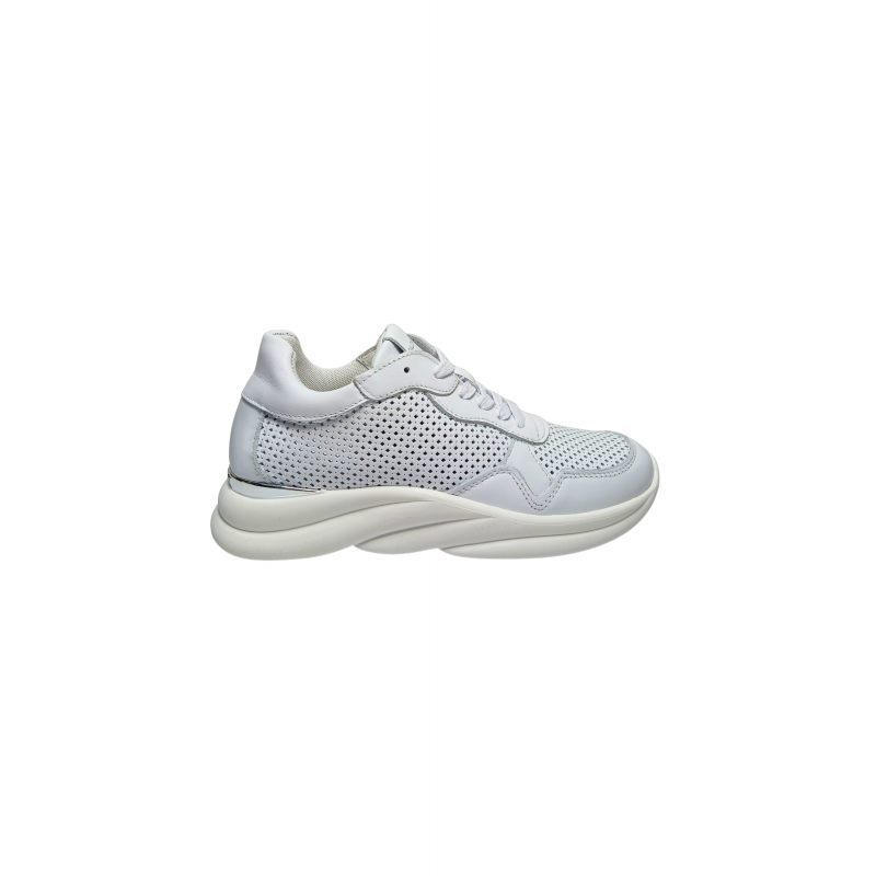 D5F414T1vif09000 Baldinini Shoes Frauen weiBes Leder
