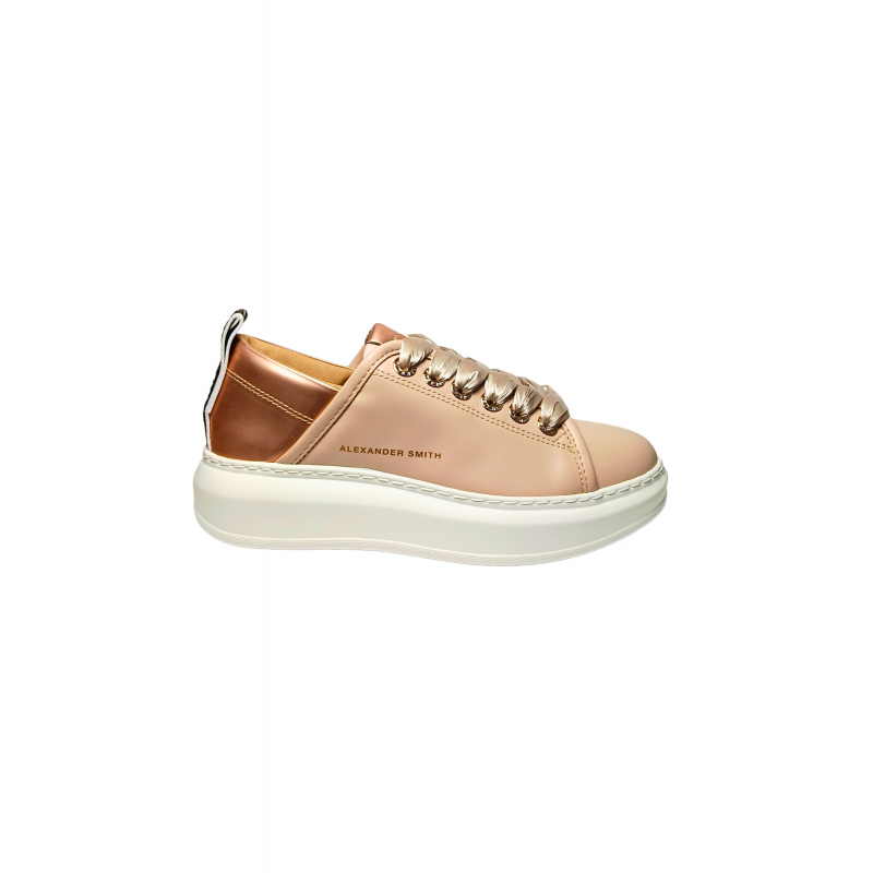 Schuhe fur Damen Alexander Smith Wembley Frau- Nude Kupfer