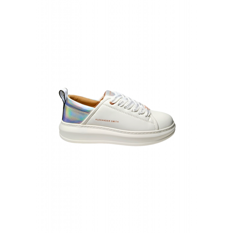 Schuhe fur Damen Alexander Smith Eco-Wembley Frau-White Multi