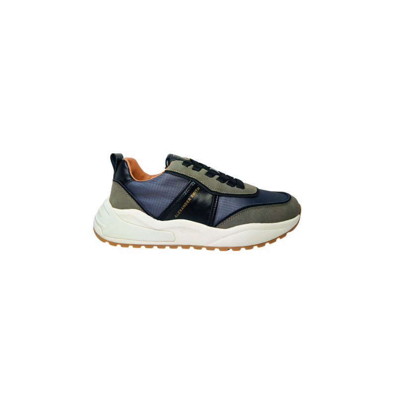 Schuhe fur Herren Alexander Smith Eco-Dover Man Schwarz Turnschuhe