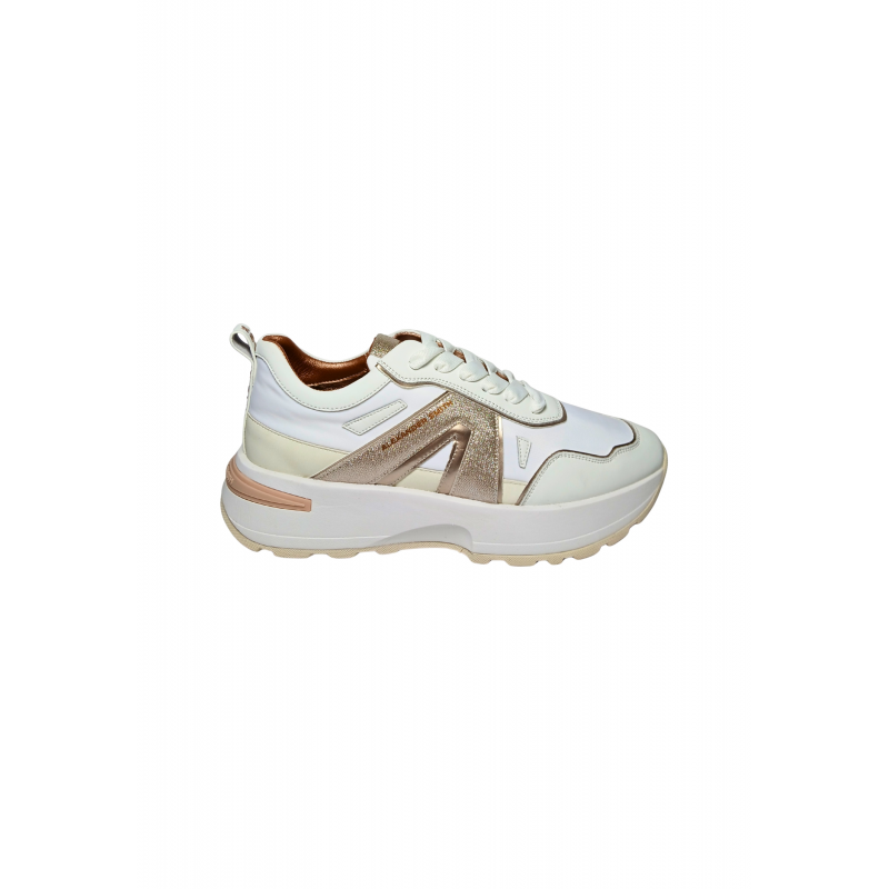 Schuhe fur Damen Alexander Smith Eco-Dover Frau WeiBgold