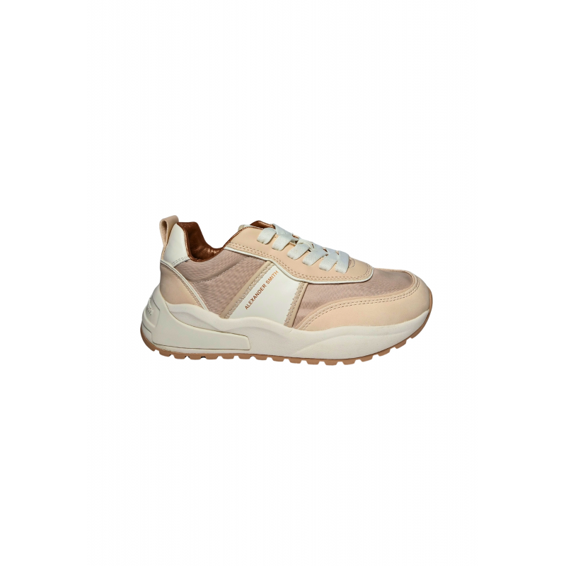 Schuhe fur Damen Alexander Smith Eco-Dover Frau Creme