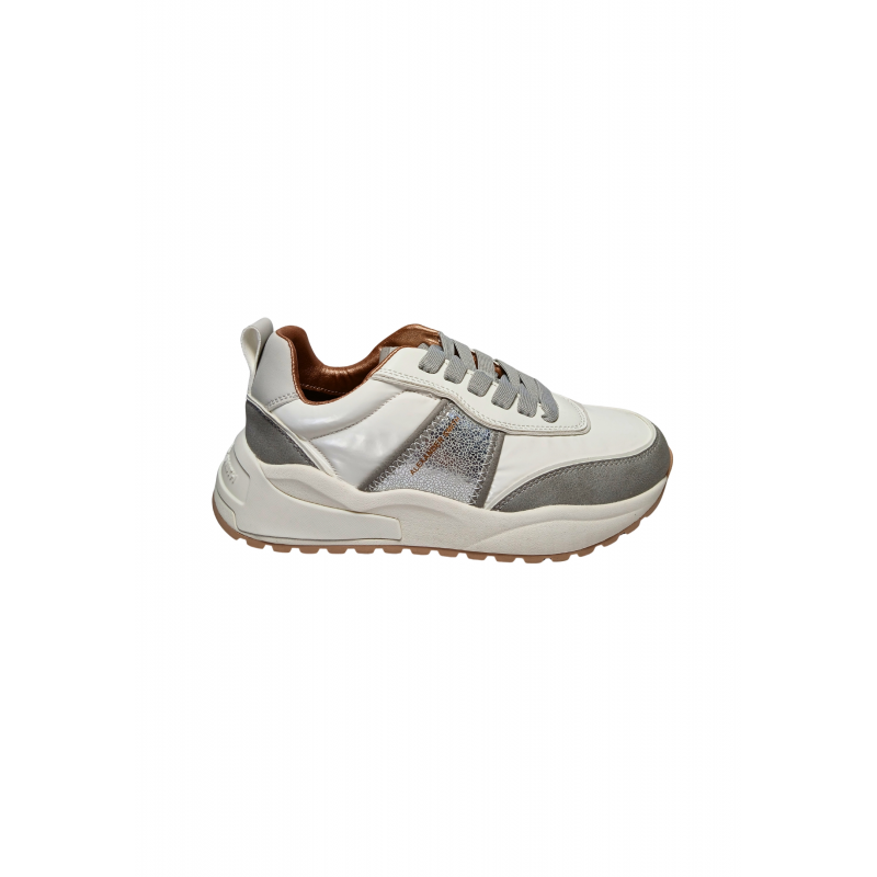 Schuhe fur Damen Alexander Smith Eco-Dover Frau Hellgrau WeiB