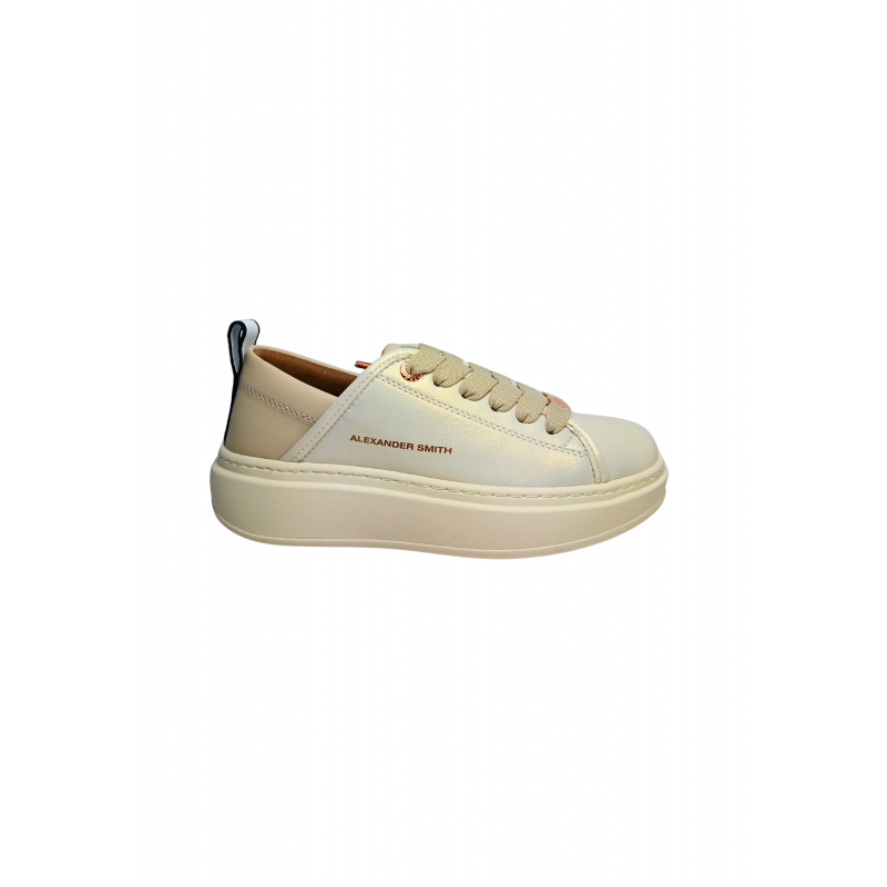 Schuhe fur Damen Alexander Smith Sneakers Eco-Wembley Frau, Farbe Dust Gold