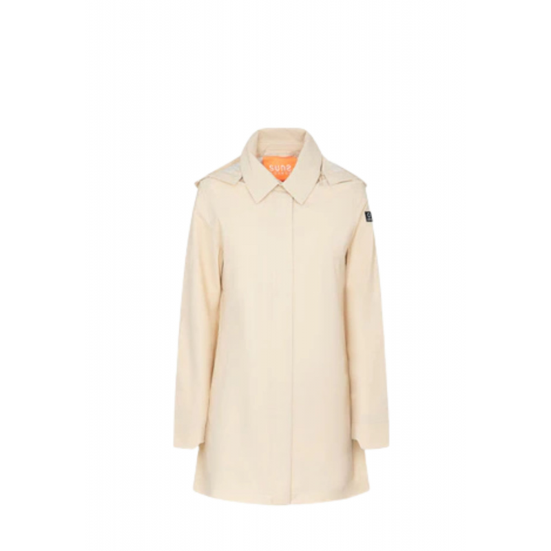 Jacke mit Kapuze Frau Suns Poppy Sand