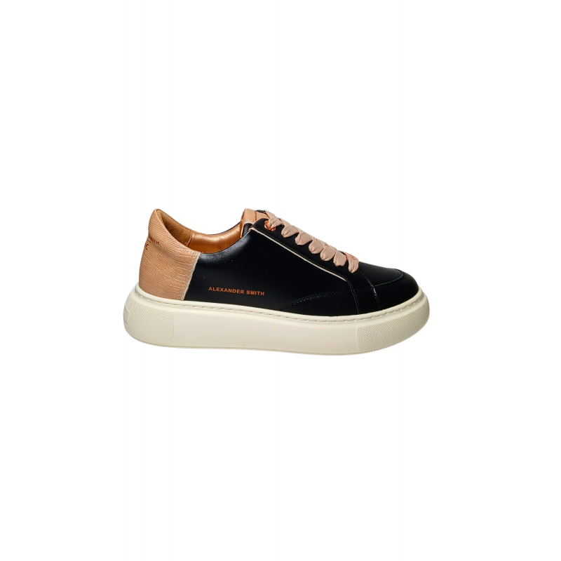 Schuhe fur Damen Alexander Smith Eco-Greenwich-schwarzer Sand