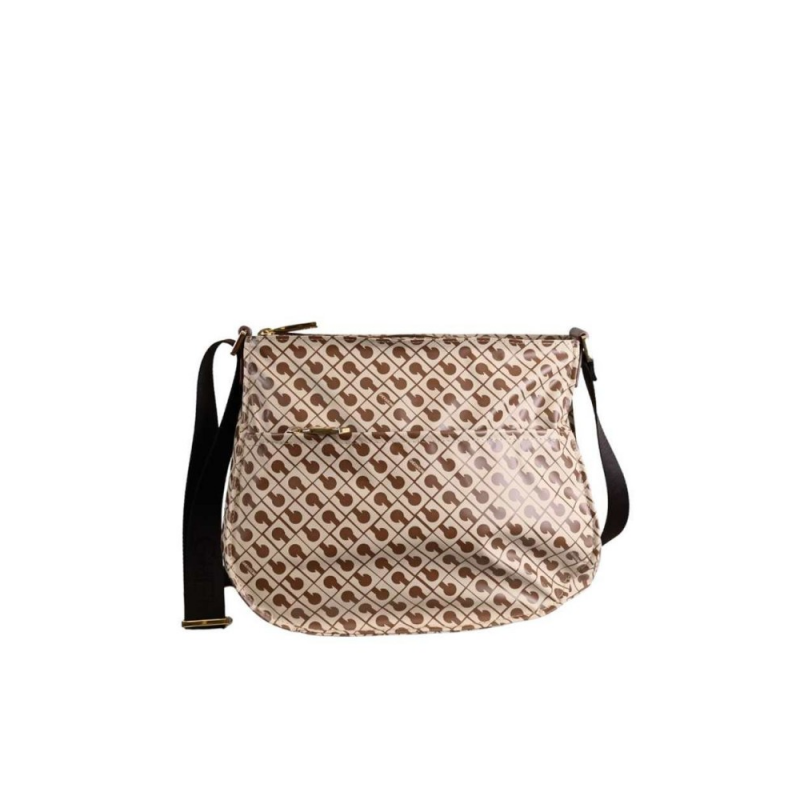 Gherardini Tasche Tabak Burro Frau Stoff weich Braun - GH0261-TABBUR