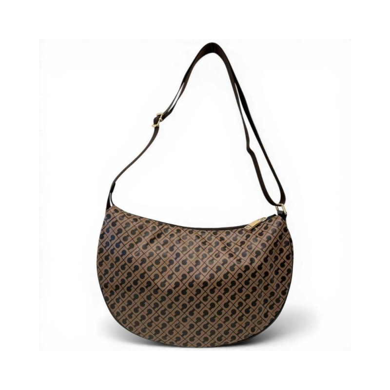 Gherardini Hobo Softy Women's Softy Stoff Small Toffee Tasche