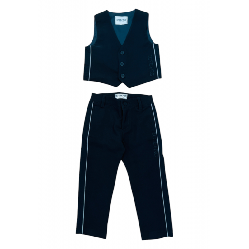 Vollstandiges Kind Iceberg Weste + Hosen