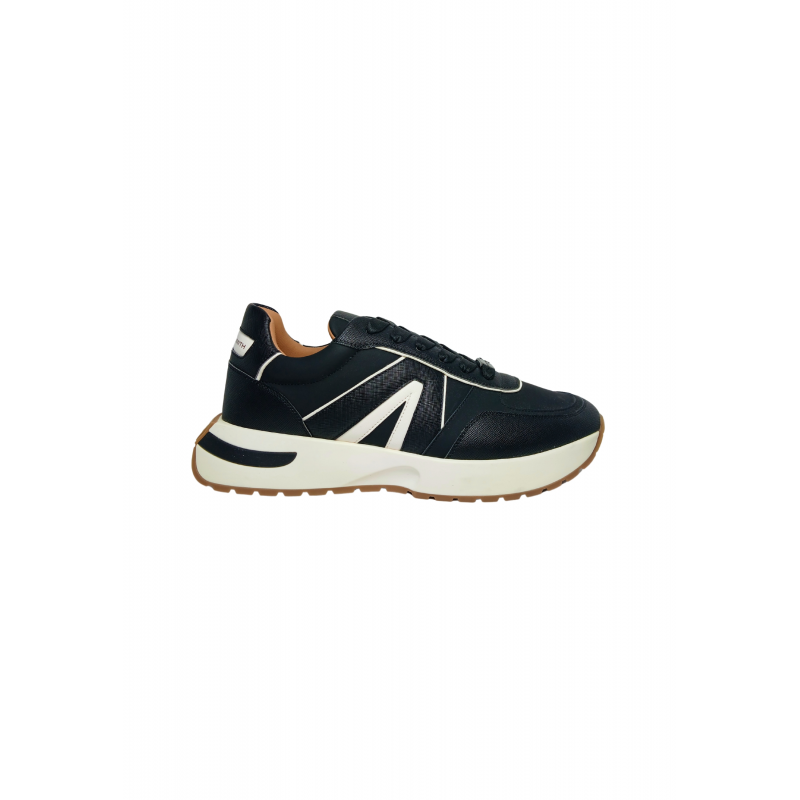 Schuhe fur Herren Alexander Smith Hyde Man Schwarz WeiB Turnschuhe