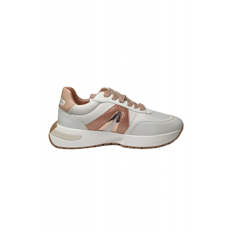 Schuhe fur Damen Alexander Smith Hyde Frau WeiB Kupfer