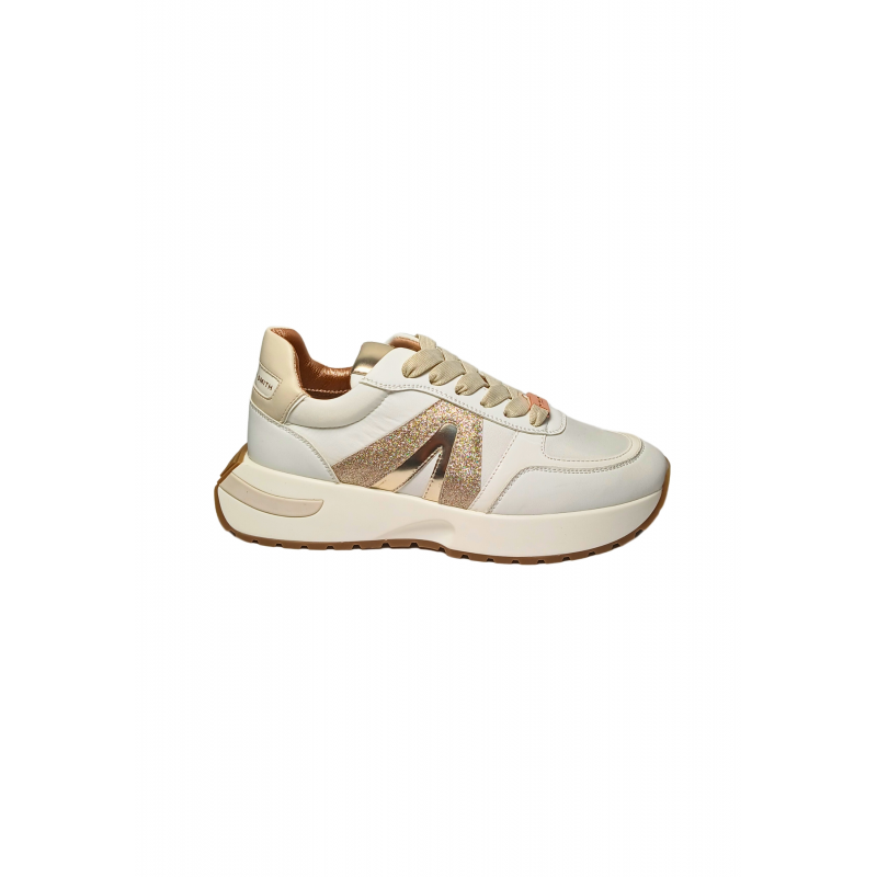 Schuhe fur Damen Alexander Smith Hyde Woman-White Gold