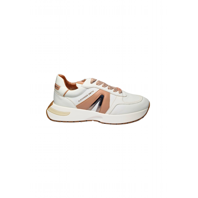 Schuhe fur Damen Alexander Smith Hyde Frau-White Nude