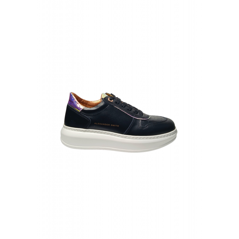 Schuhe fur Damen Alexander Smith Cambridge Frau-Black Iride Peach