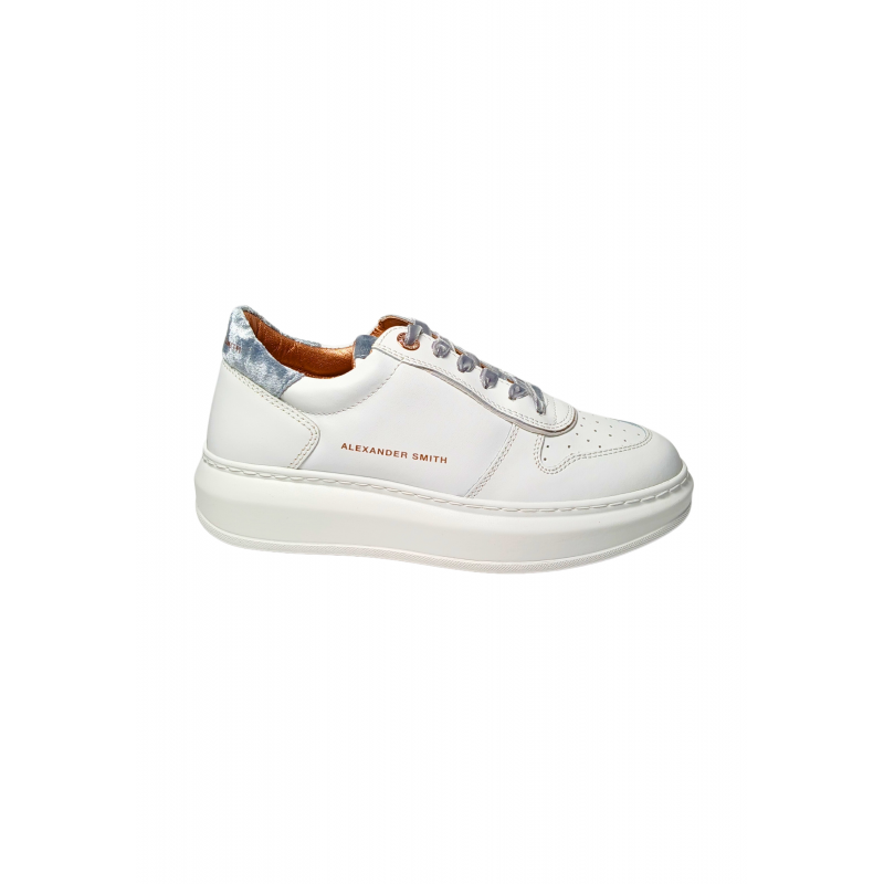 Schuhe fur Damen Alexander Smith Cambridge Frau- WeiB Grau